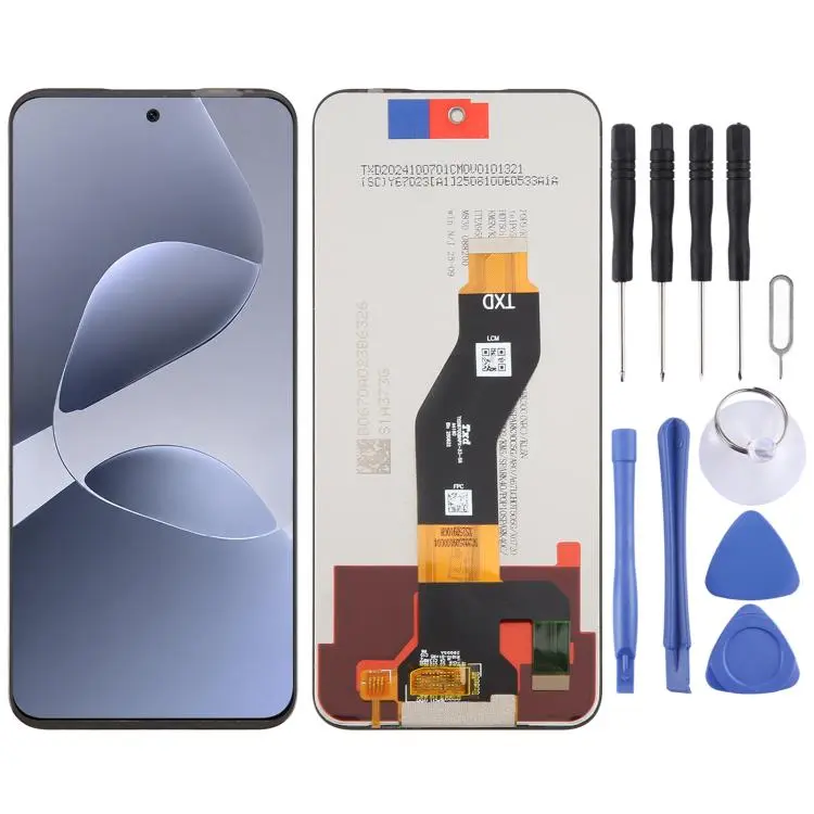 For Infinix Hot 60i 4G X6728 X6728B OEM LCD Screen with Digitizer Full Assembly