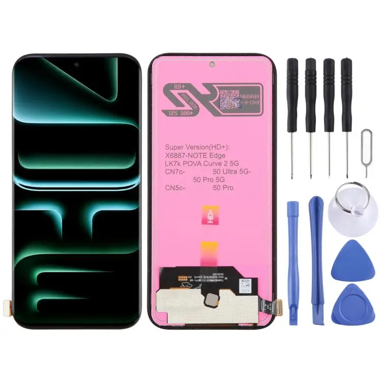 For Infinix Note Edge X6887 OEM LCD Screen with Digitizer Full Assembly