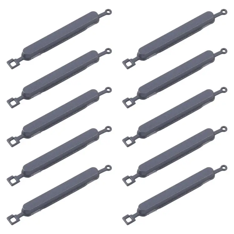 For Infinix Smart 10 Plus X6725B 10 PCS/Pack OEM Volume Control Button (Black)
