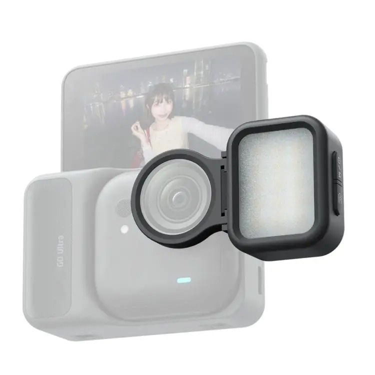 For Insta360 GO Ultra Original Mini Magnetic Fill Light(Black)