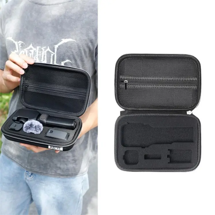For Insta360 Luna Ultra Carrying Box Portable Protective Storage Bag(Black Nylon)
