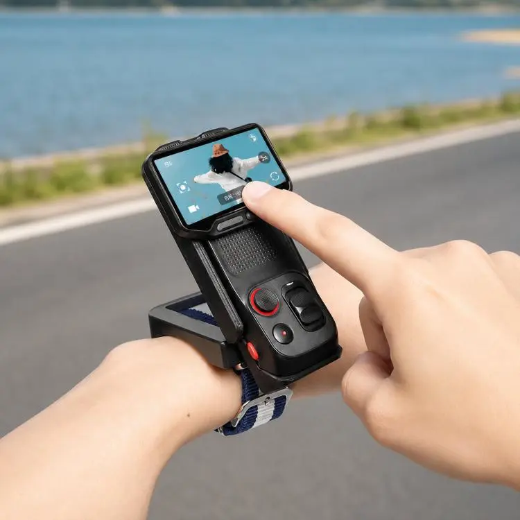 For Insta360 Luna Ultra Wrist Strap Mount Holder Remote Screen Rotating Bracket, Style