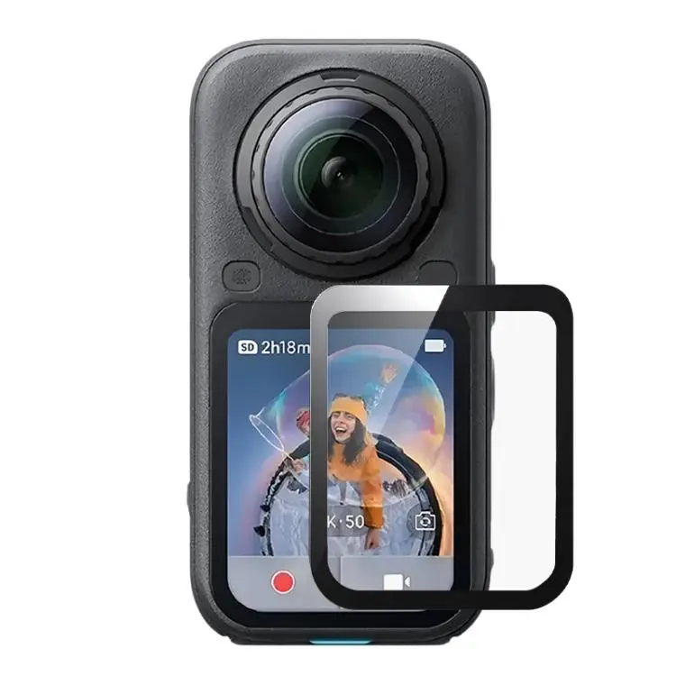 For Insta360 X6 AR Anti-reflective HD Screen Tempered Glass Film (Transparent)