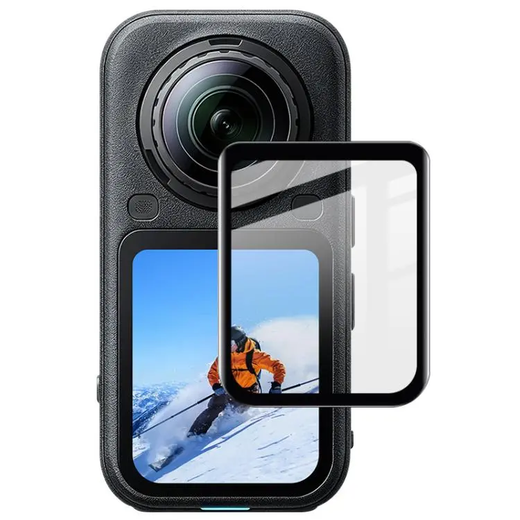 For Insta360 X6 imak Action Camera 3D Curved Tempered Glass Film