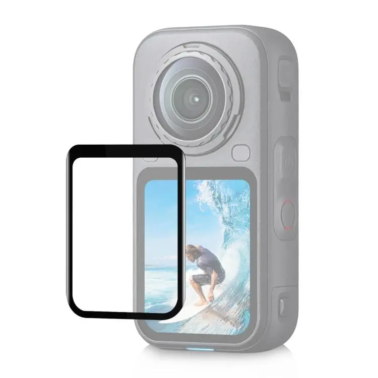 For Insta360 X6 PULUZ 9H 2.5D Curved HD Screen Tempered Glass Film (Transparent)