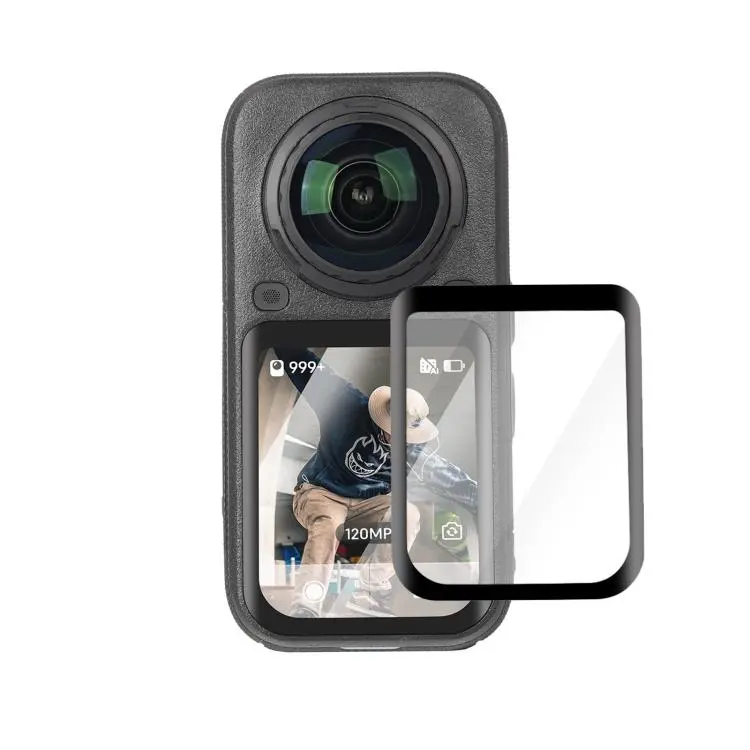 For Insta360 X6 Sunnylife Screen Protector Tempered Glass Film(1 Set)