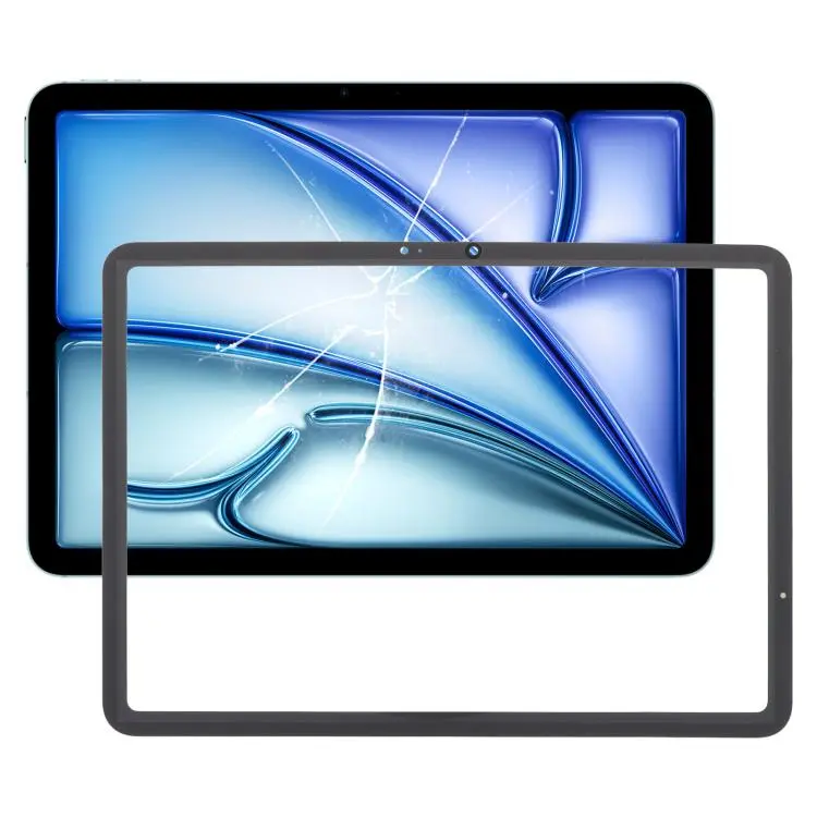 For iPad Air 11 2024 / 2025 / 2026 Original Front Screen Outer Glass Lens with OCA Optically Clear Adhesive