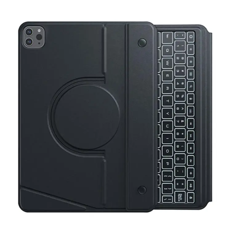 For iPad Air 11 2026/2025/2024 NILLKIN MagicEase Keyboard Stand Tablet PC Case(Black)