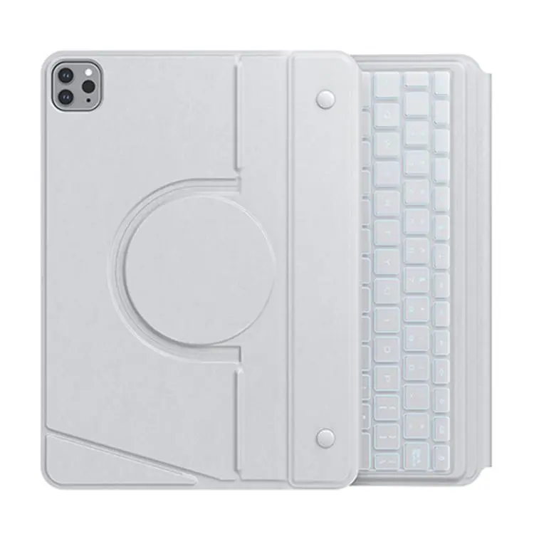 For iPad Pro 11 2025 / 2024 NILLKIN MagicEase Keyboard Stand Tablet PC Case(Grey)