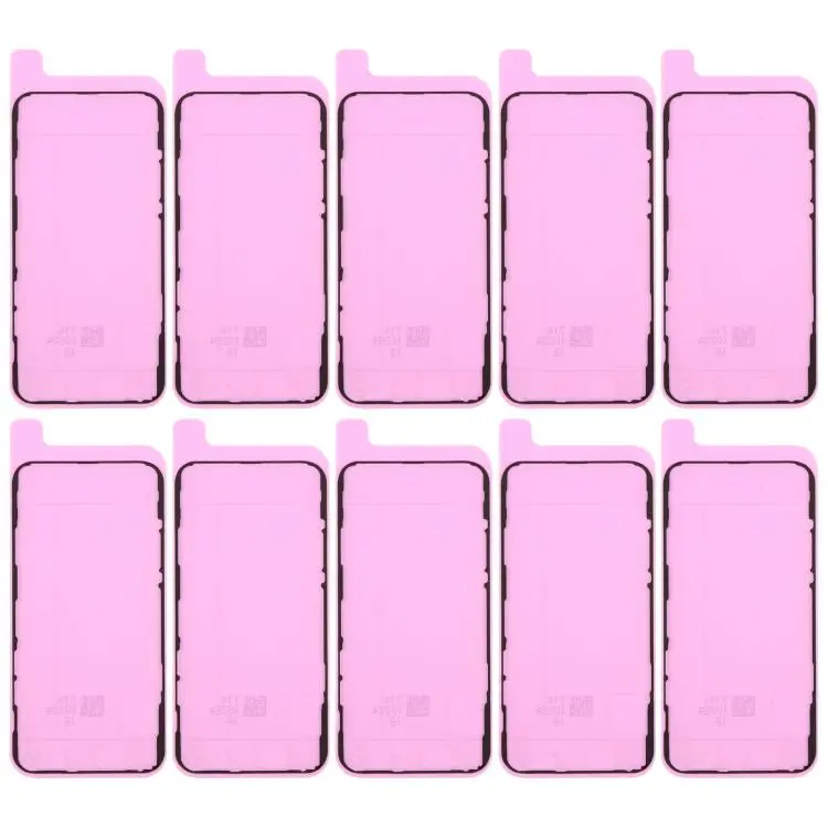For iPhone 11 Pro 10pcs OEM LCD Frame Bezel Waterproof Adhesive Gasket, Airtightness Test Compatible