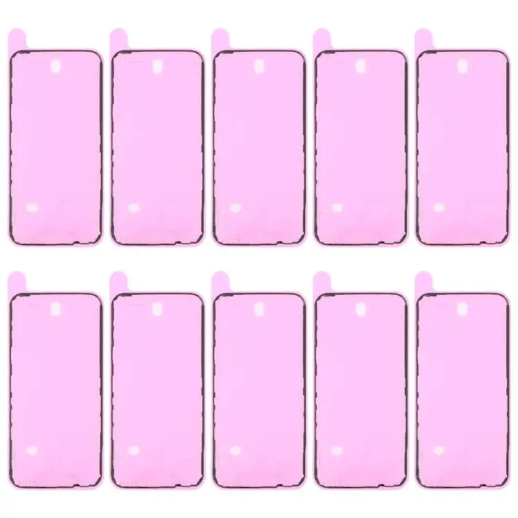 For iPhone 14 Plus 10pcs OEM Back Housing Cover Adhesive, Airtightness Test Compatible