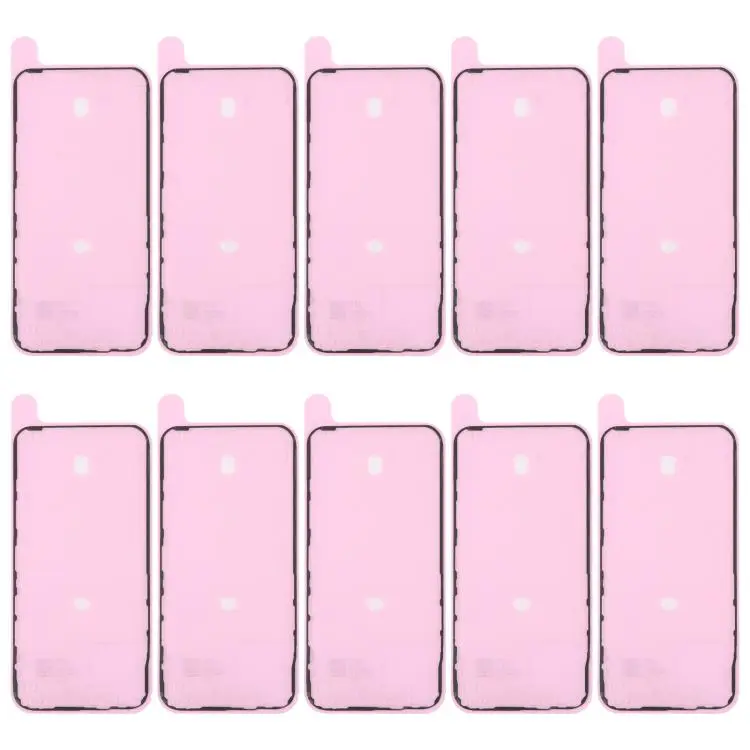For iPhone 15 Plus 10pcs OEM Back Housing Cover Adhesive, Airtightness Test Compatible