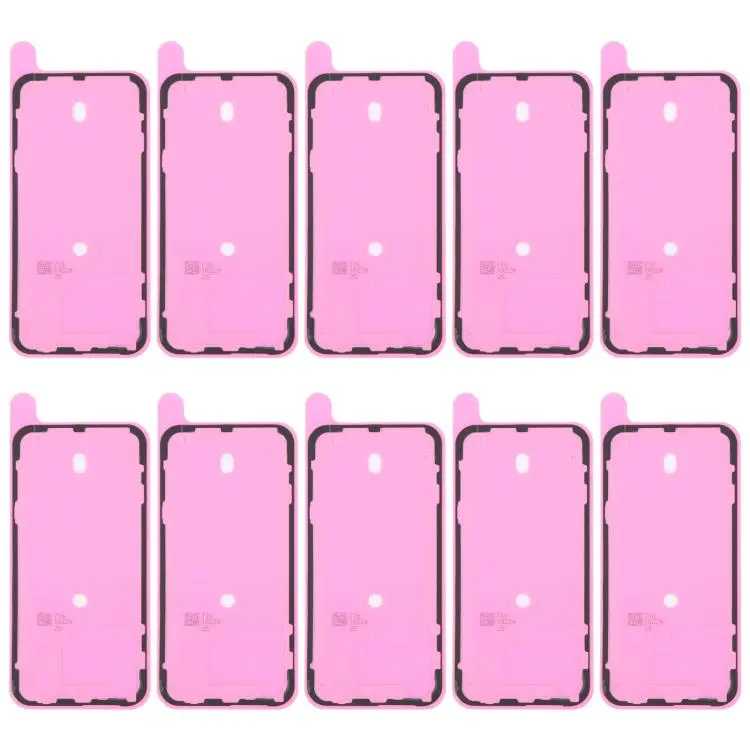 For iPhone 15 Pro Max 10pcs OEM Back Housing Cover Adhesive, Airtightness Test Compatible