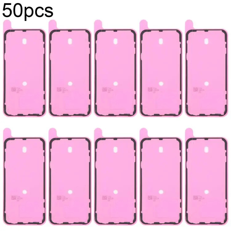For iPhone 15 Pro Max 50pcs OEM Back Housing Cover Adhesive, Airtightness Test Compatible
