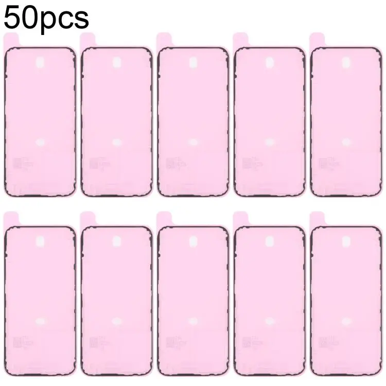 For iPhone 16 50pcs OEM Back Housing Cover Adhesive, Airtightness Test Compatible