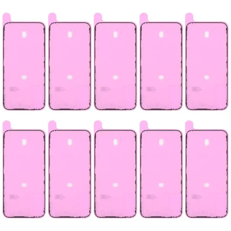 For iPhone 16 Plus 10pcs OEM Back Housing Cover Adhesive, Airtightness Test Compatible