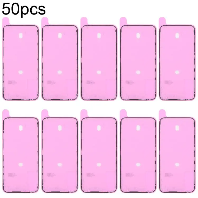 For iPhone 16 Plus 50pcs OEM Back Housing Cover Adhesive, Airtightness Test Compatible