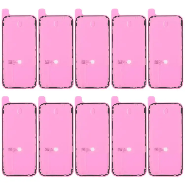 For iPhone 16 Pro 10pcs OEM Back Housing Cover Adhesive, Airtightness Test Compatible