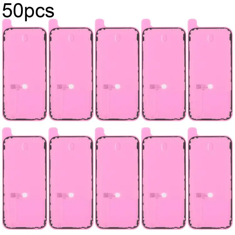 For iPhone 16 Pro 50pcs OEM Back Housing Cover Adhesive, Airtightness Test Compatible