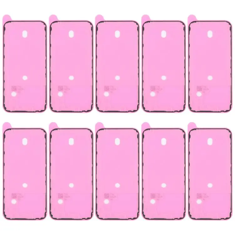 For iPhone 16 Pro Max 10pcs OEM Back Housing Cover Adhesive, Airtightness Test Compatible