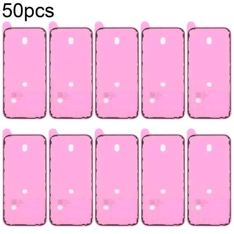 For iPhone 16 Pro Max 50pcs OEM Back Housing Cover Adhesive, Airtightness Test Compatible