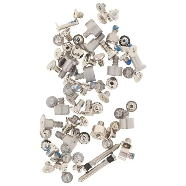 For iPhone 16e Complete Set Screws and Bolts (White)