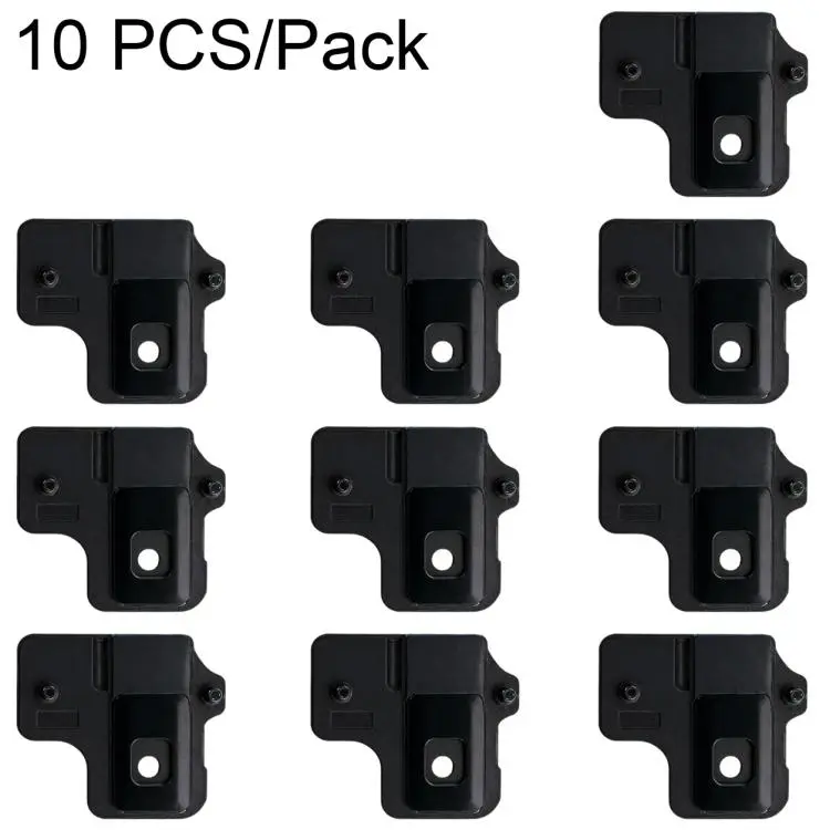 For iPhone 17 Pro / 17 Pro Max 10 PCS/Pack Flash Dust Mesh (Black)