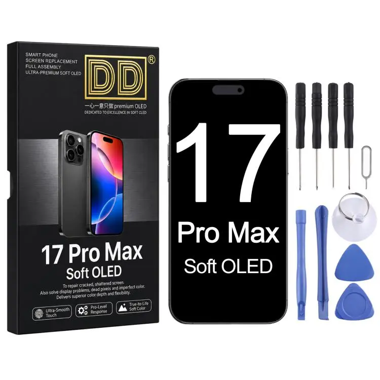 For iPhone 17 Pro Max DD Soft OLED Screen