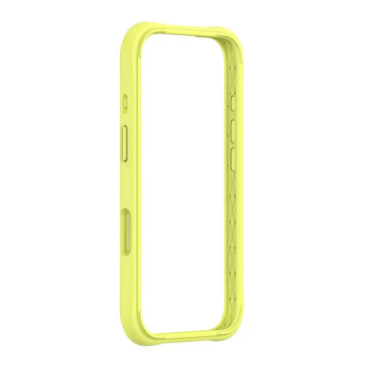 For iPhone 18 Pro Max Phone Silicone Frame Bumper(Green)