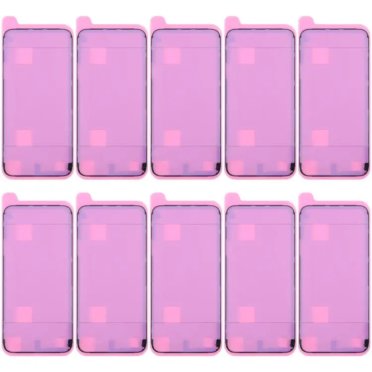 For iPhone X 10pcs OEM LCD Frame Bezel Waterproof Adhesive Gasket, Airtightness Test Compatible