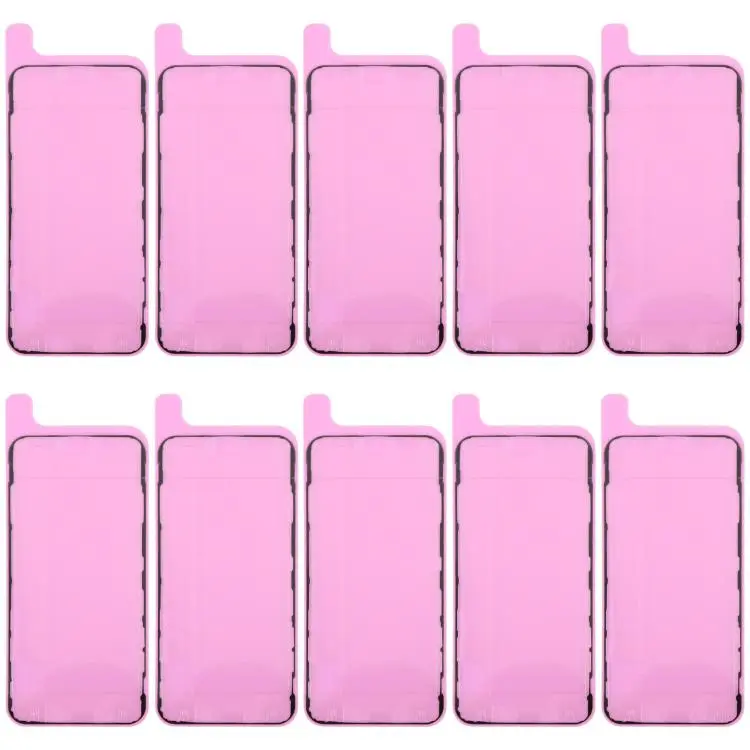 For iPhone XS Max 10pcs OEM LCD Frame Bezel Waterproof Adhesive Gasket, Airtightness Test Compatible