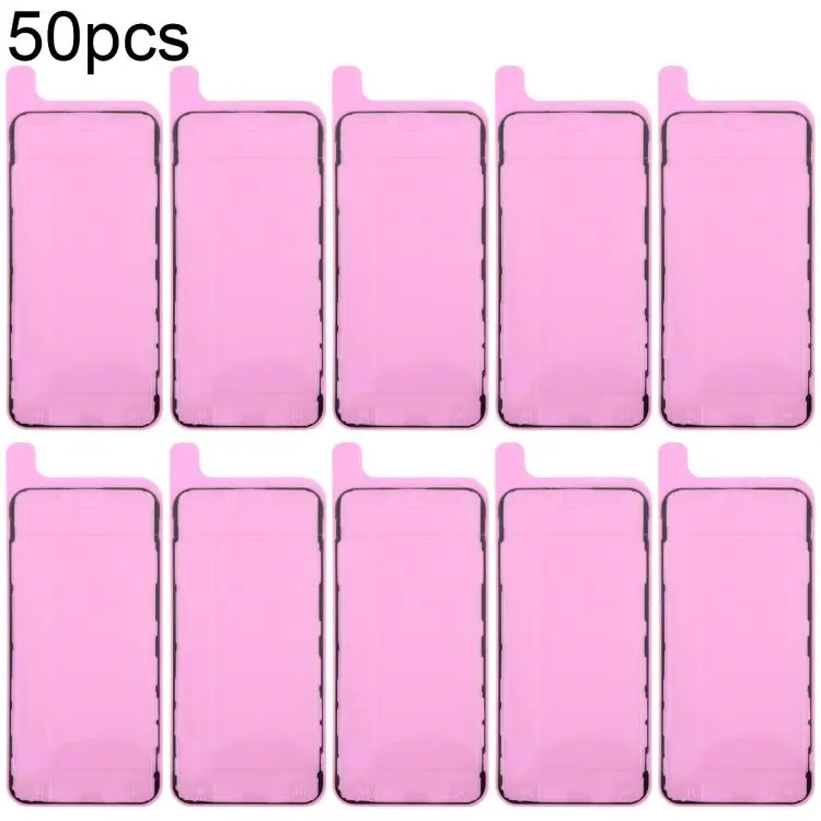 For iPhone XS Max 50pcs OEM LCD Frame Bezel Waterproof Adhesive Gasket, Airtightness Test Compatible