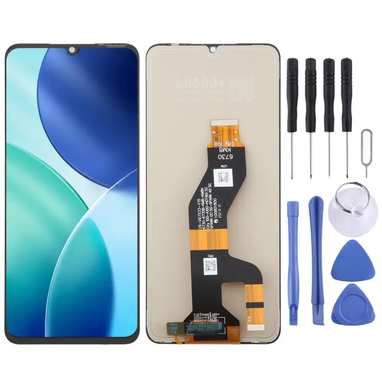 For Itel A100 OEM LCD Screen with Digitizer Full Assembly
