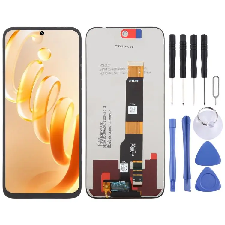 For Itel City 200s OEM LCD Screen with Digitizer Full Assembly