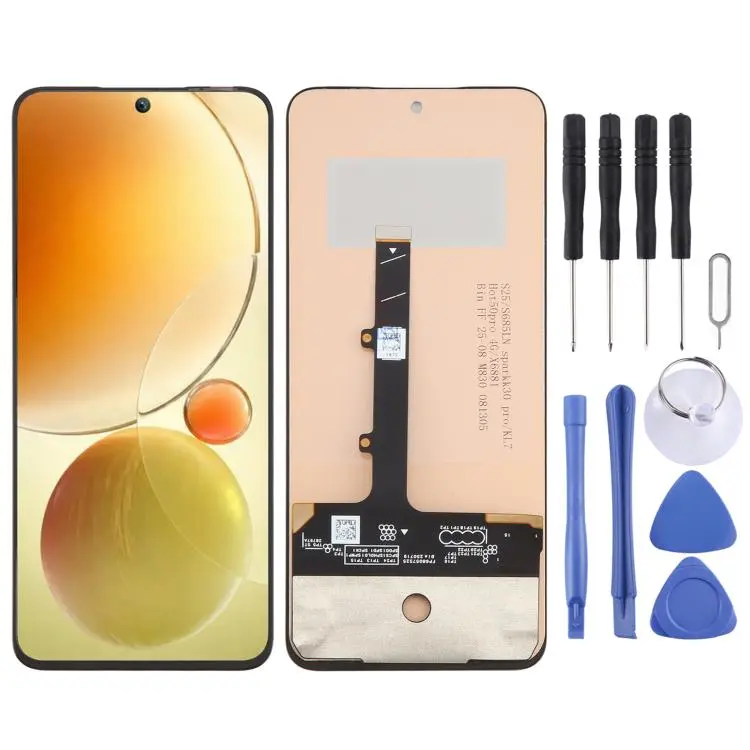 For Itel S25 S685LN OEM LCD Screen with Digitizer Full Assembly, Not Supporting Fingerprint Identification