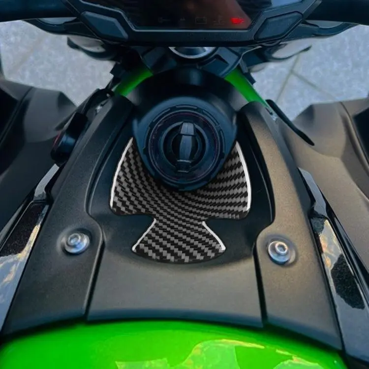 For Kawasaki Z900 Key Decoration Sticker(Black)