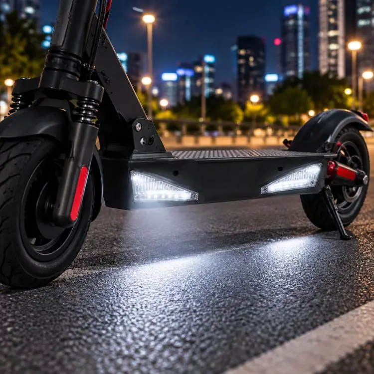 For KUGOO M4 AIMITE One Pair Electric Scooter Left and Right LED Turn Signal Light Replacement Parts(Black)