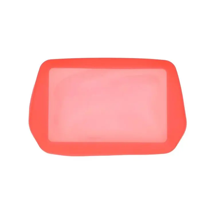 For KuKirin A1 Electric Scooter Silicone Dashboard Cover Display Screen Protective Case(Red)