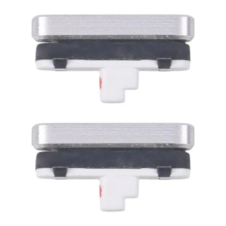 For LG G6 1set Original Power Button + Volume Control Button (Silver)