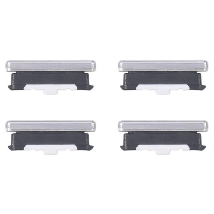 For LG Velvet / Velvet 5G 1set Original Power Button + Volume Control Button (Silver)