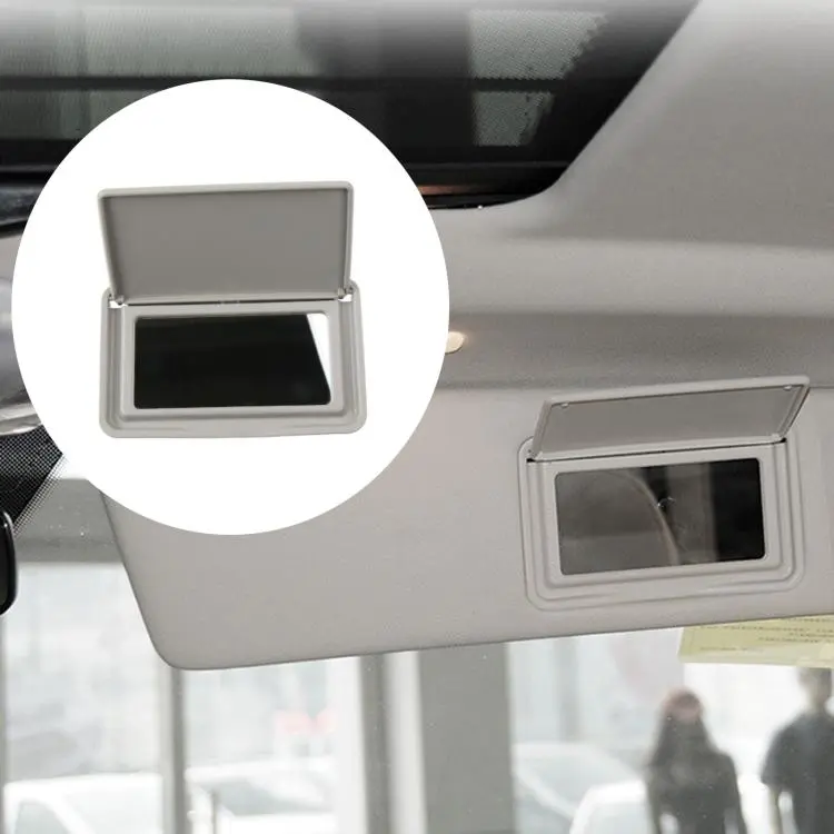 For Mercedes-Benz Left-Hand Drive E-Class W210 / C-Class W202 Front Sun Visor Vanity Mirror 2108102510(Left Gray)