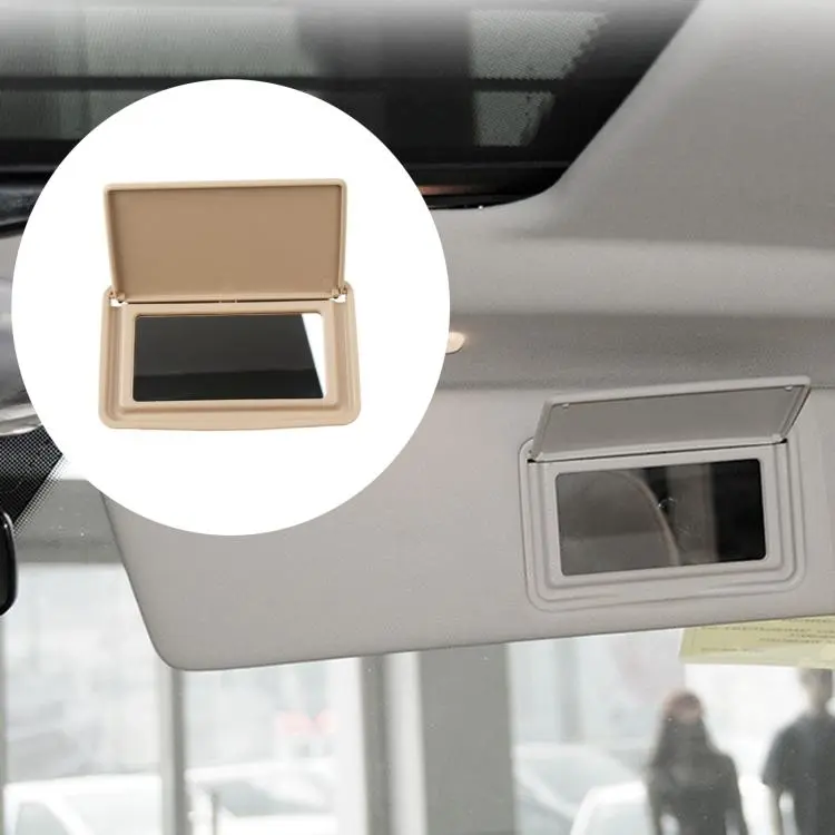 For Mercedes-Benz Left-Hand Drive E-Class W210 / C-Class W202 Front Sun Visor Vanity Mirror 2108102510(Left Yellow)