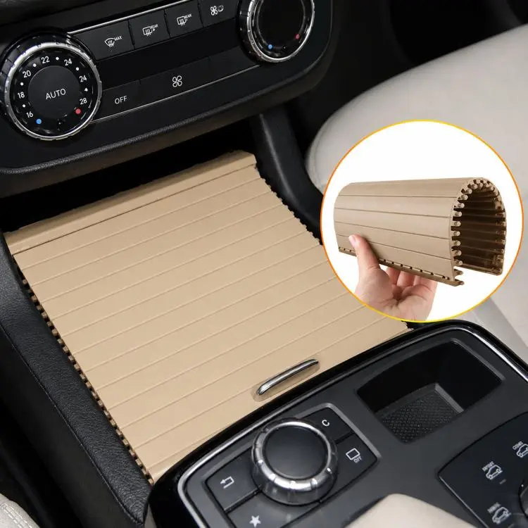 For Mercedes-Benz ML / GL-Class W166 / GLE / GLS Left-Hand Drive Cup Holder Roller Cover 1666805802(Ginger Yellow)