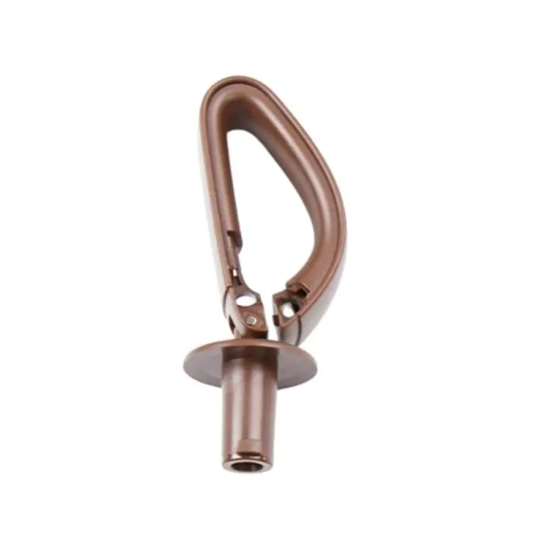 For Mercedes-Benz S-Class W222 / 213 / 463 Left-Hand Drive Rear Seat Belt Guide Device(Brown Middle)