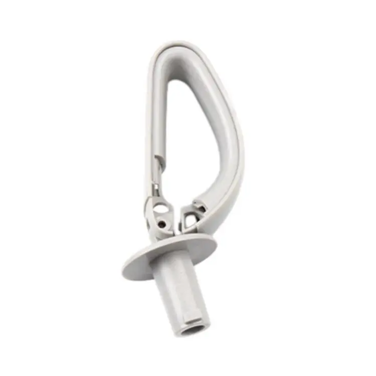 For Mercedes-Benz S-Class W222 / 213 / 463 Left-Hand Drive Rear Seat Belt Guide Device(Gray White Middle)