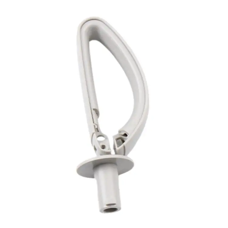 For Mercedes-Benz S-Class W222 / 213 / 463 Left-Hand Drive Rear Seat Belt Guide Device(Gray White Sides)