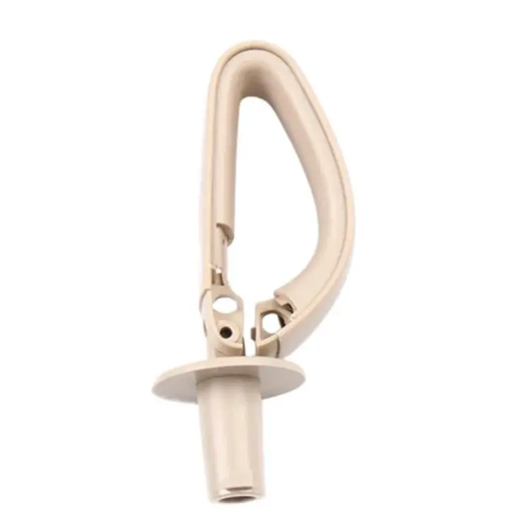 For Mercedes-Benz S-Class W222 / 213 / 463 Left-Hand Drive Rear Seat Belt Guide Device(Satinized Beige Sides)