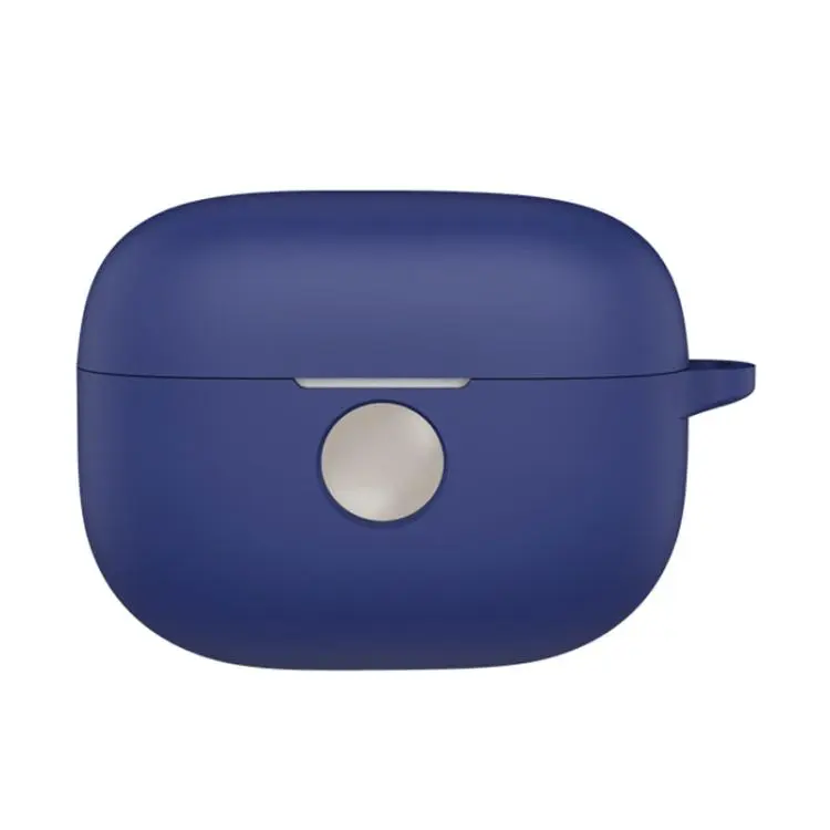 For Motorola Moto Buds 2 Pro Silicone Shockproof Earphone Protective Case(Blue)