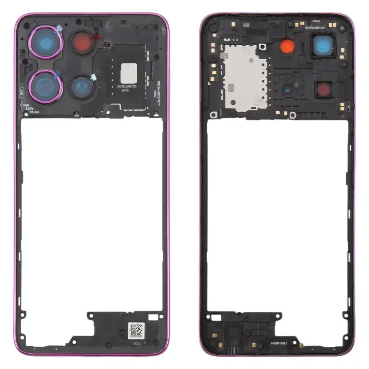 For Motorola Moto G 2026 XT2613 Original Middle Frame Bezel Plate (Purple)