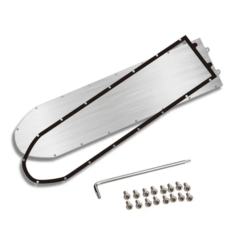 For Ninebot MAX G30 Electric Scooter Stainless Steel Metal Base Plate with Waterproof Ring
